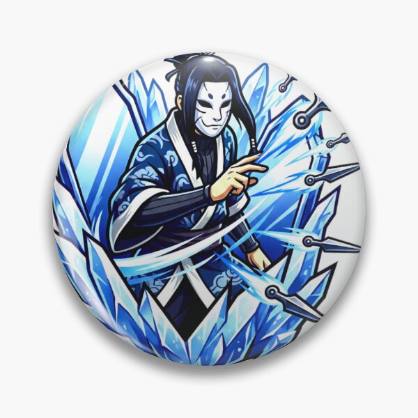 Item preview, Haku Ice Mirrors Ninja Anime T-shirt designed and sold by FreakNRetro.