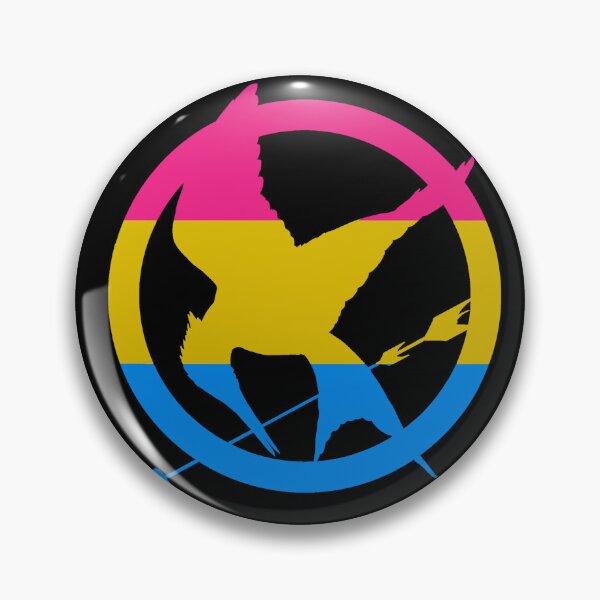 Artikelvorschau, Pansexuelle Stolzflagge Spottdrossel-Anstecknadel entworfen und verkauft von JammerSammer.