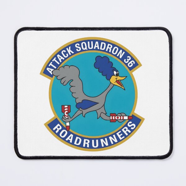 Item preview, US Navy Attack Squadron 36 "Roadrunners" Emblem designed and sold by CharlieDesings.