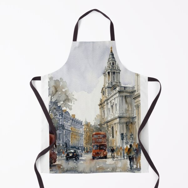 Item preview, St. Paul's Cathedral Bus Scene designed and sold by caracatita75.