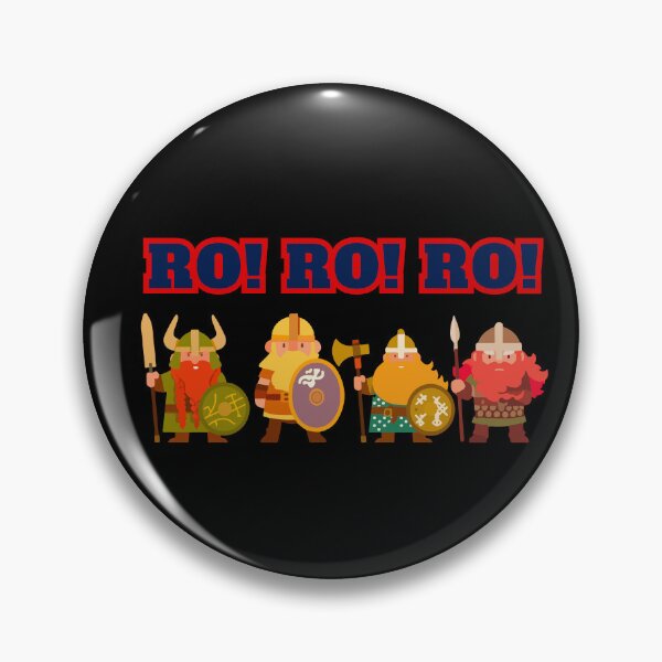Item preview, Ro! Ro! Nordic heritage, Norge Viking, Norway flag designed and sold by BlueprintBold.