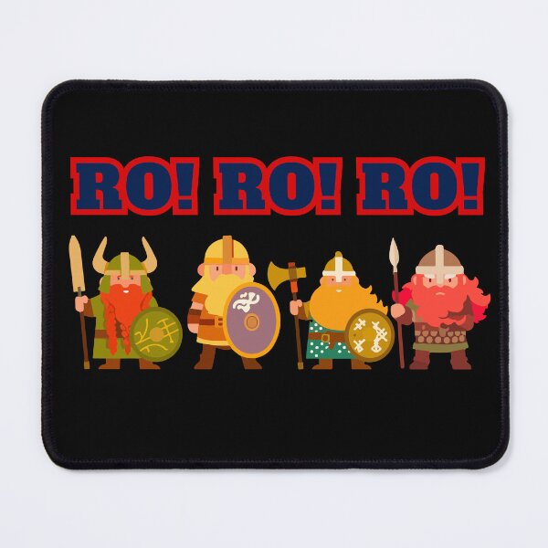 Item preview, Ro! Ro! Nordic heritage, Norge Viking, Norway flag designed and sold by BlueprintBold.