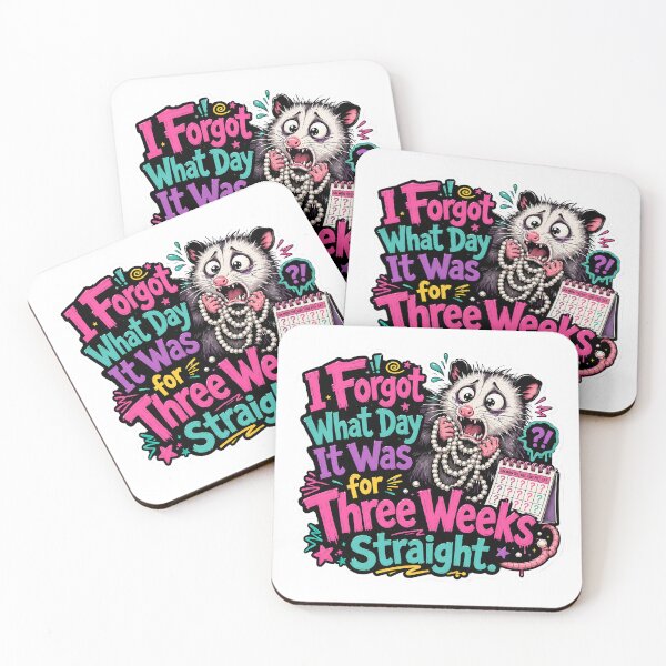 Item preview, I Forgot What Day It Was Possum Design designed and sold by KXDigitalStudio.