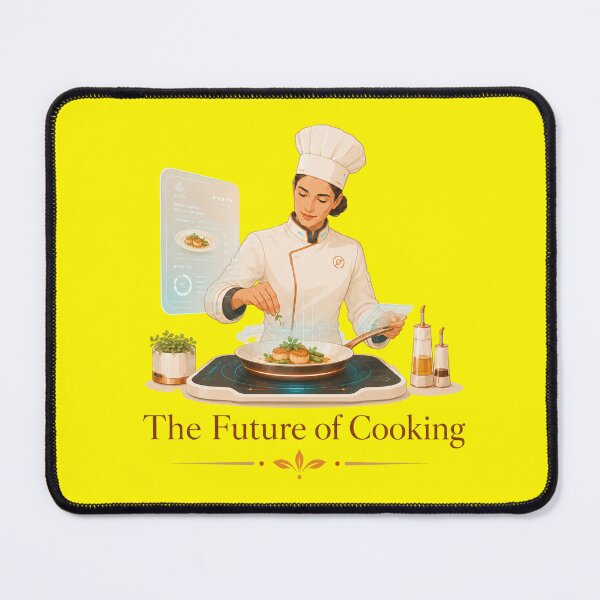 Item preview, The Future of Cooking Female Chef Design designed and sold by House of Rein.
