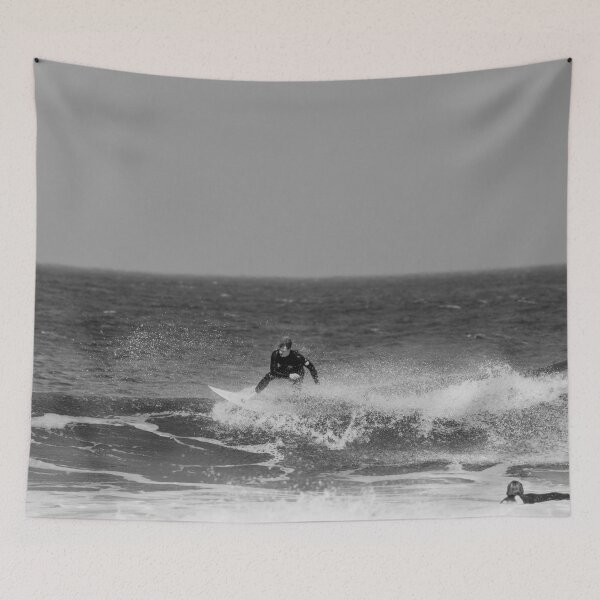 Item preview, Surfer on Wave in Open Ocean designed and sold by judahgrubb.