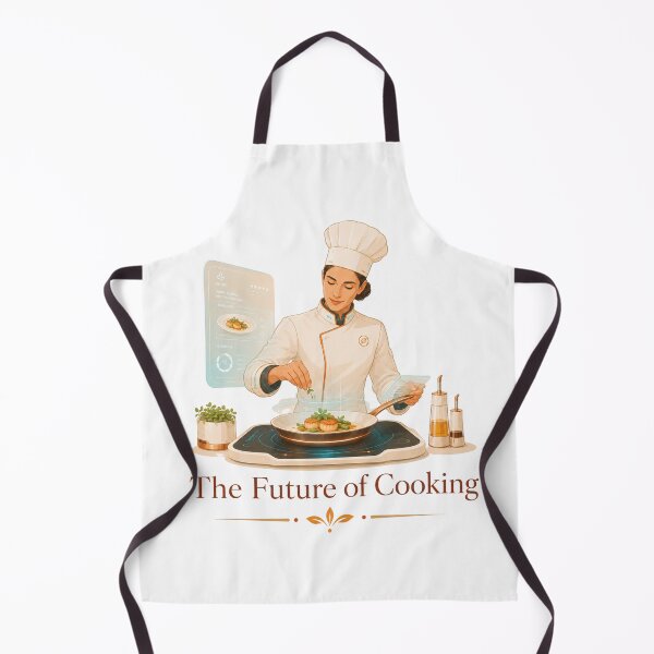 Item preview, The Future of Cooking Female Chef Design designed and sold by House of Rein.