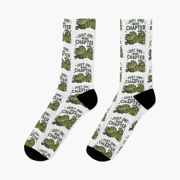 Item preview, Alligator Reading Just One More Chapter Funny Book Lover designed and sold by AMICO77.