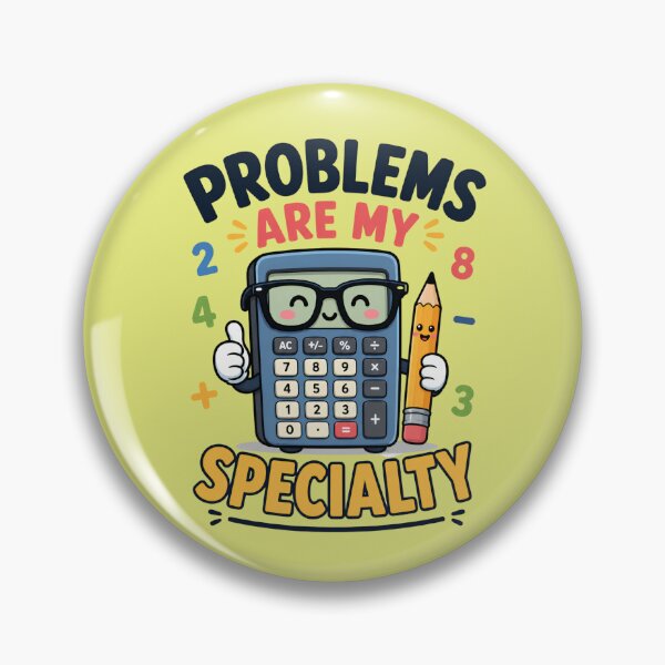 Item preview, Problems Are My Specialty Funny Math Teacher Shirt designed and sold by Nawi32.