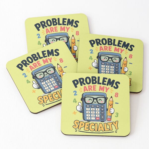 Item preview, Problems Are My Specialty Funny Math Teacher Shirt designed and sold by Nawi32.