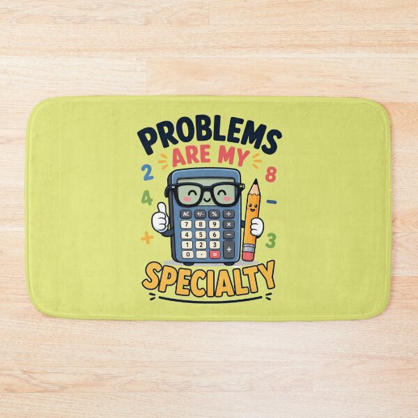 Item preview, Problems Are My Specialty Funny Math Teacher Shirt designed and sold by Nawi32.