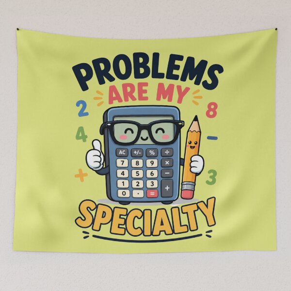 Item preview, Problems Are My Specialty Funny Math Teacher Shirt designed and sold by Nawi32.