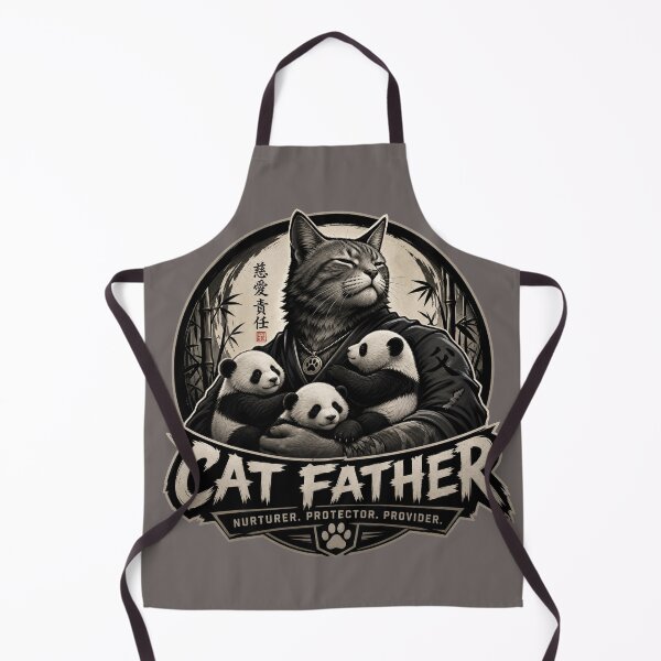 Item preview, panda/cat father designed and sold by @jon.