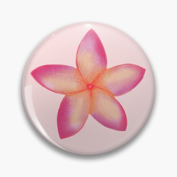 Item preview, Vibrant Pink Plumeria Tropical Frangipani Flower designed and sold by Pop & Punch.