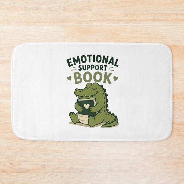 Item preview, Alligator Reading Emotional Support Book Cute Book Lover Design designed and sold by AMICO77.