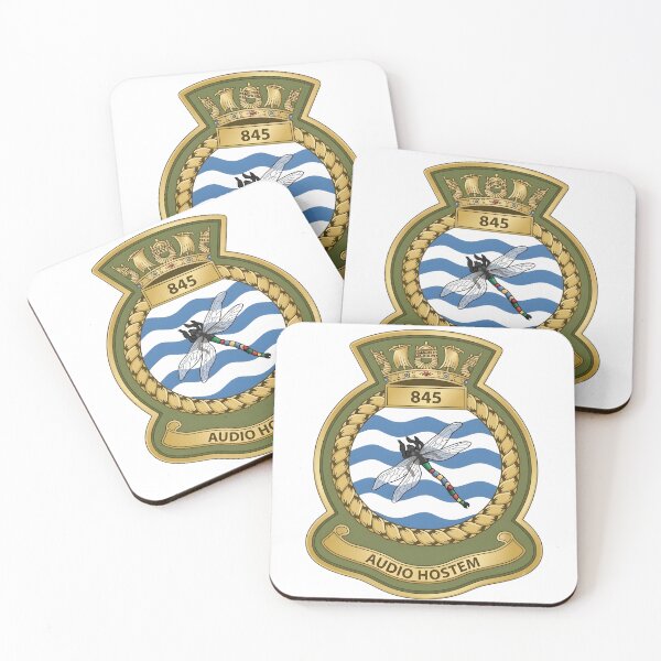 Item preview, UK Royal Navy 845 Naval Air Squadron Crest designed and sold by CharlieDesings.