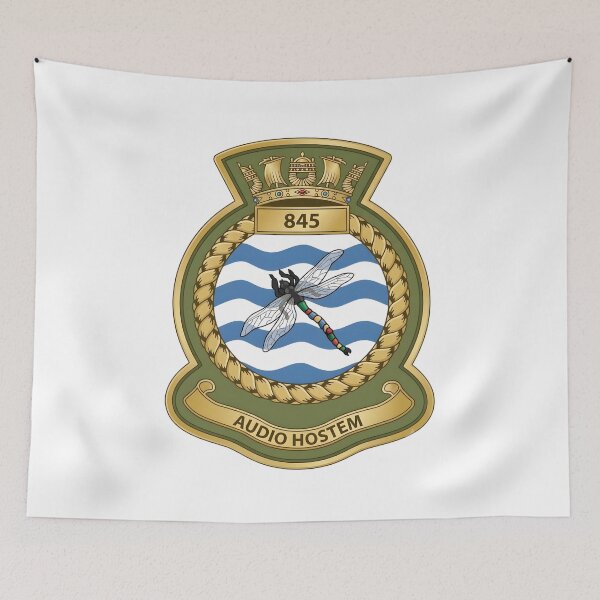 Item preview, UK Royal Navy 845 Naval Air Squadron Crest designed and sold by CharlieDesings.