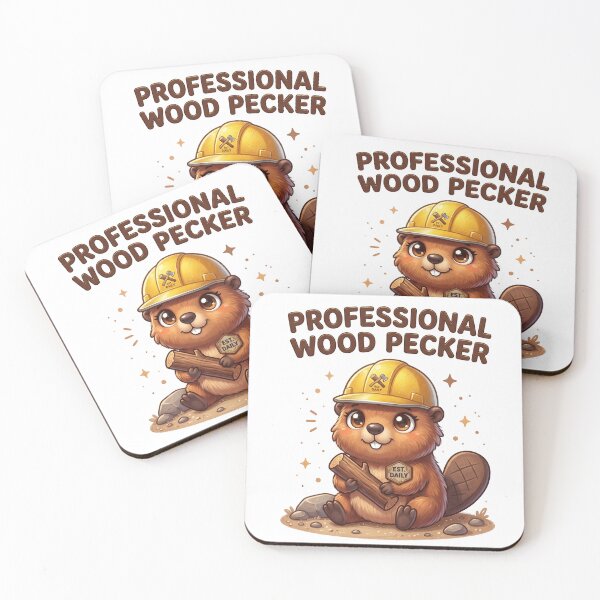Item preview, Professional Wood Pecker Funny Inappropriate Animal Design designed and sold by LunaMarkos.