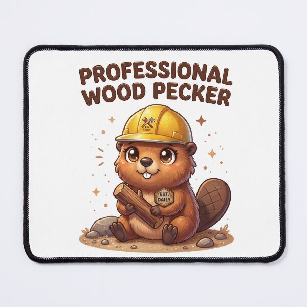 Item preview, Professional Wood Pecker Funny Inappropriate Animal Design designed and sold by LunaMarkos.