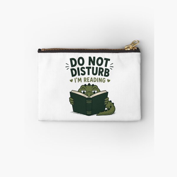 Item preview, Alligator Reading Do Not Disturb I'm Reading Funny Book Lover designed and sold by AMICO77.