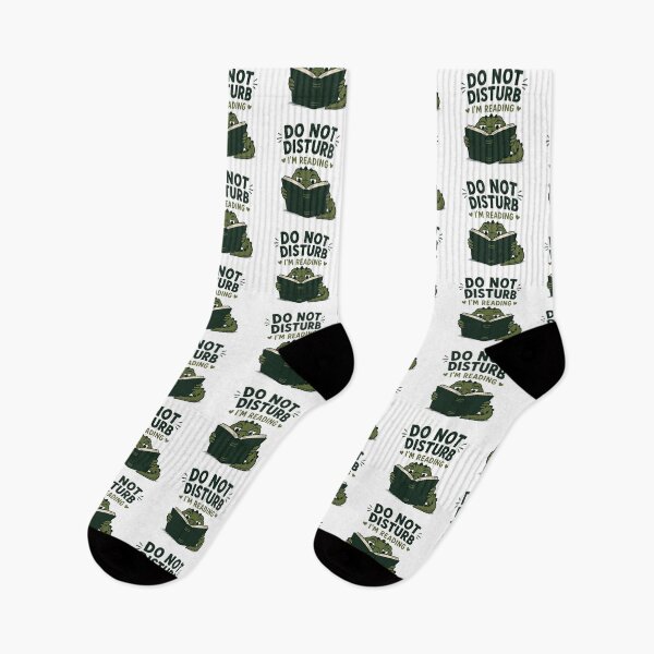 Item preview, Alligator Reading Do Not Disturb I'm Reading Funny Book Lover designed and sold by AMICO77.