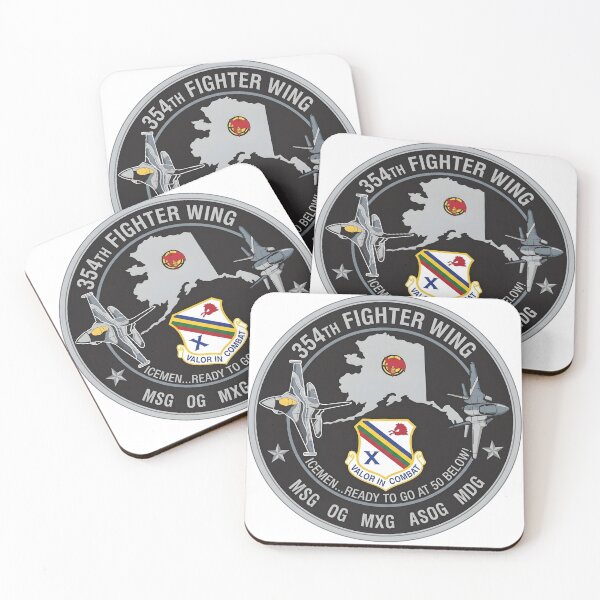 Item preview, USAF 354th Fighter Wing "Icemen" Commemorative Emblem designed and sold by CharlieDesings.
