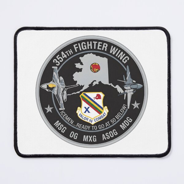 Item preview, USAF 354th Fighter Wing "Icemen" Commemorative Emblem designed and sold by CharlieDesings.
