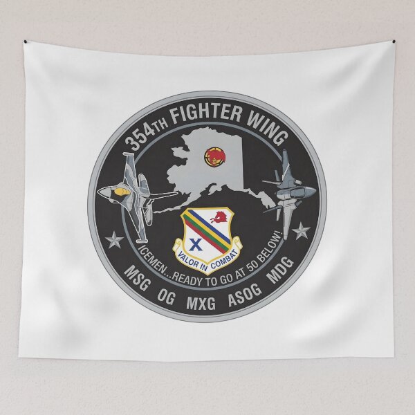 Item preview, USAF 354th Fighter Wing "Icemen" Commemorative Emblem designed and sold by CharlieDesings.
