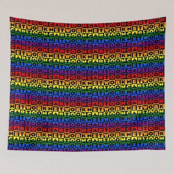 Item preview, Rainbow Classic Cartoon Network Logo Pride Flag designed and sold by JammerSammer.