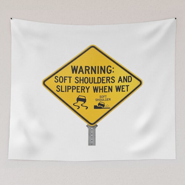 Item preview, Funny Road Sign Parody Inappropriate Humor Design designed and sold by LunaMarkos.