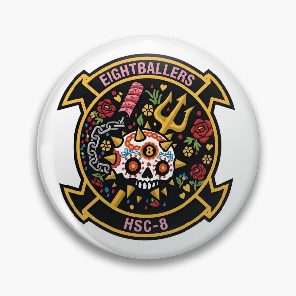 Item preview, US Navy HSC-8 "Eightballers" Cruise Patch designed and sold by CharlieDesings.