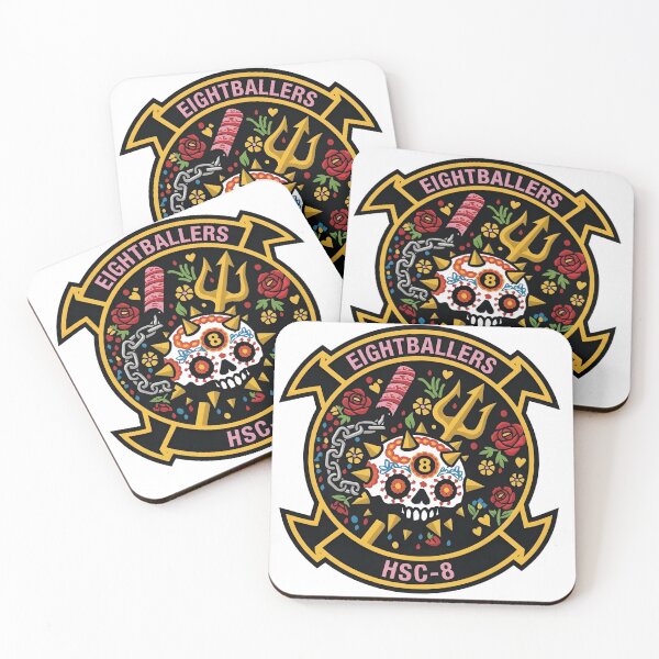 Item preview, US Navy HSC-8 "Eightballers" Cruise Patch designed and sold by CharlieDesings.