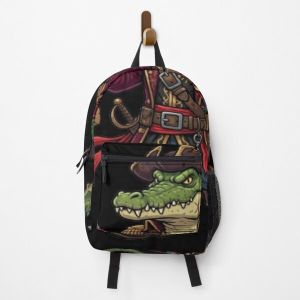 Item preview, Pirate Crocodile Captain Treasure Map Illustration designed and sold by DailySparks.