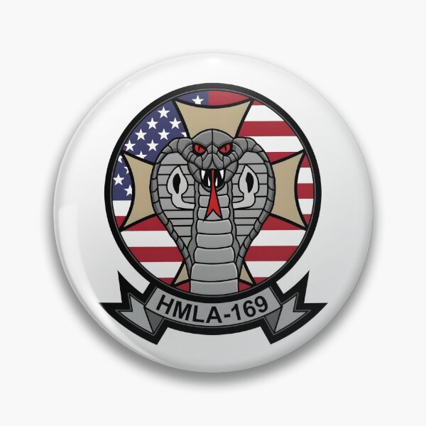 Item preview, USMC HMLA-169 "Vipers" Squadron Emblem designed and sold by CharlieDesings.