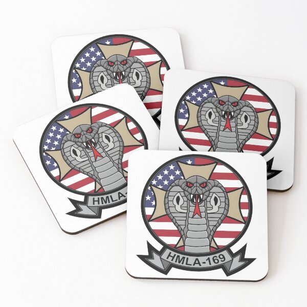Item preview, USMC HMLA-169 "Vipers" Squadron Emblem designed and sold by CharlieDesings.