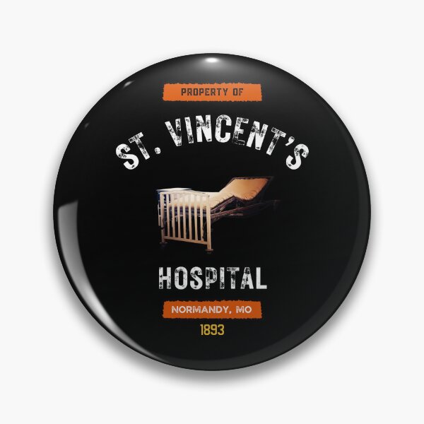 Item preview, Property of St. Vincent's Hospital Souvenir-Style designed and sold by GhostlyWorld.