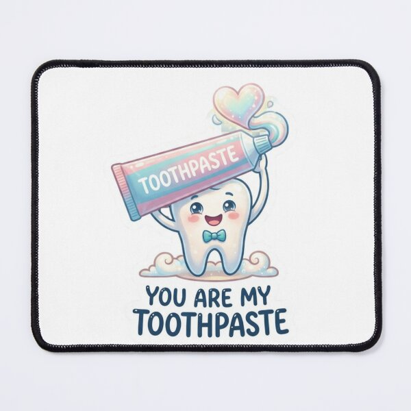 Item preview, You Are My Toothpaste Funny Sticker designed and sold by Imaginarium of Chaos falcon88 .
