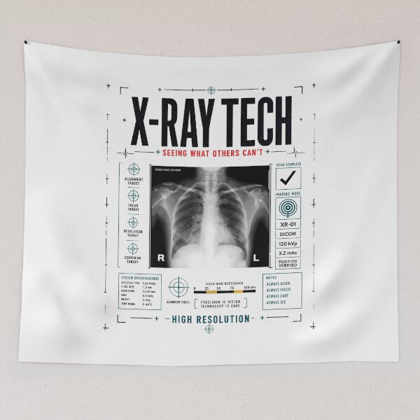 Item preview, X-Ray Tech Radiology Technical Imaging Schematic designed and sold by My Cool Store.