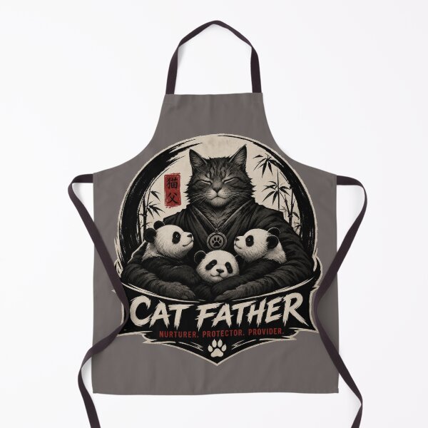 Item preview, panda/cat father designed and sold by @jon.
