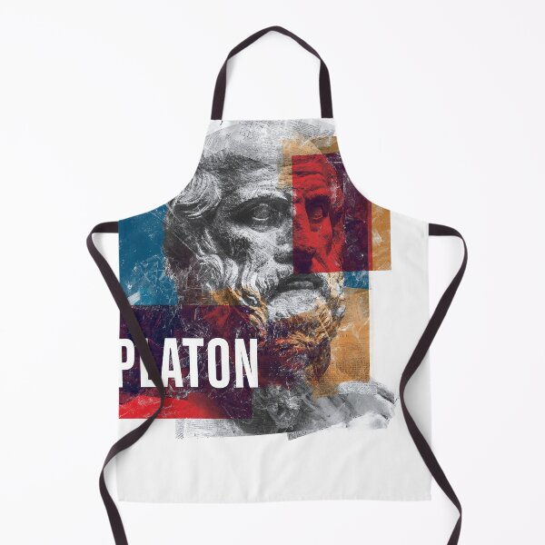 Item preview, Plato – Ancient Philosophy Collage Art Print | Greek Philosopher Republic Poster designed and sold by OzzFrequency.