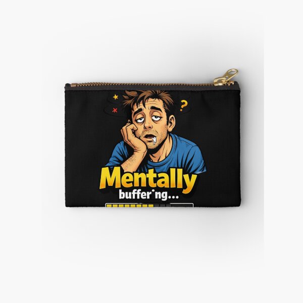 Item preview, Drained Person Loading Bar Overwhelmed designed and sold by Tsugraf Designs.