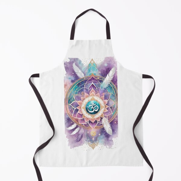 Item preview, Copy of Lotus Om Mandala Spiritual Art | Boho Feathers Meditation Design designed and sold by LONE SPIRIT CO..