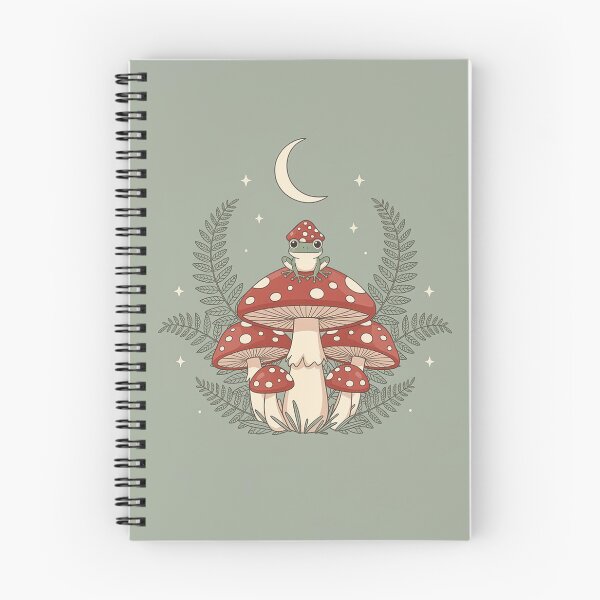 Item preview, Whimsical Mushroom Frog Cottagecore Nature Shirt designed and sold by North Thread.