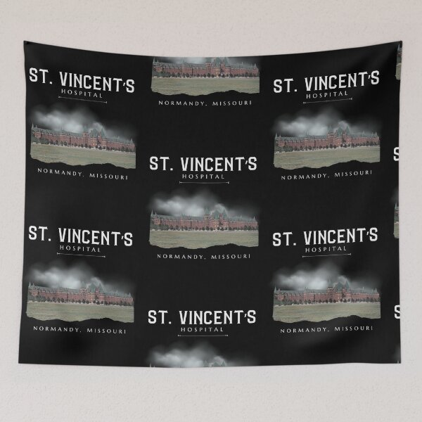 Item preview, St. Vincent's Hospital (Normandy, Missouri) Hero Graphic designed and sold by GhostlyWorld.