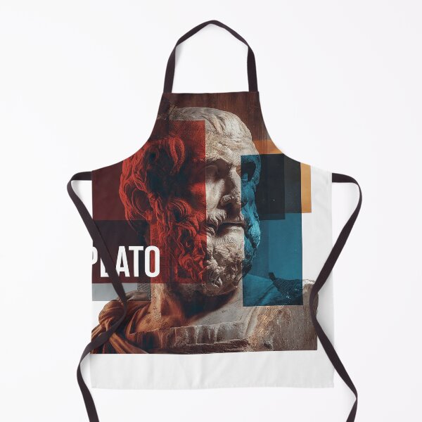 Item preview, Plato – Ancient Philosophy Collage Art Print | Greek Philosopher Republic Poster designed and sold by OzzFrequency.
