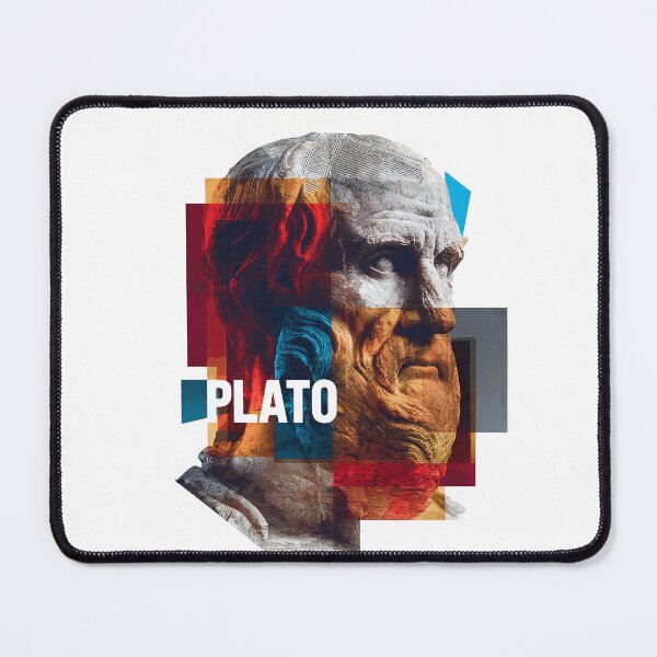Item preview, Plato – Ancient Philosophy Collage Art Print | Greek Philosopher Republic Poster designed and sold by OzzFrequency.