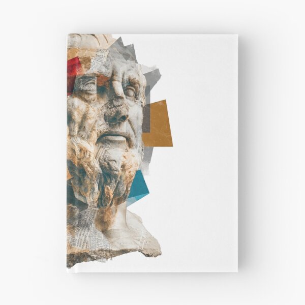 Item preview, Plato – Ancient Philosophy Collage Art Print | Greek Philosopher Republic Poster designed and sold by OzzFrequency.