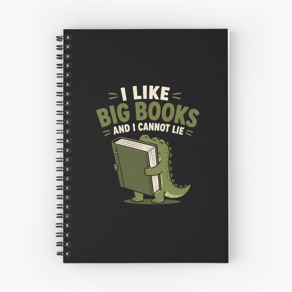 Item preview, Alligator Reading I Like Big Books Funny Book Lover Design designed and sold by AMICO77.