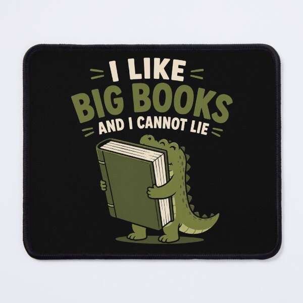 Item preview, Alligator Reading I Like Big Books Funny Book Lover Design designed and sold by AMICO77.