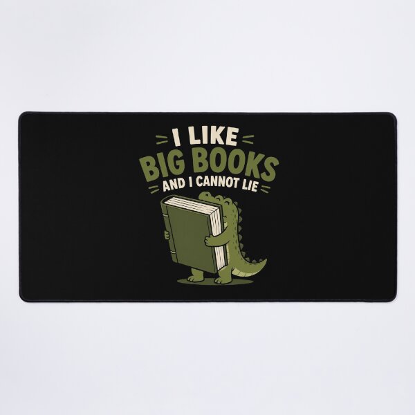 Item preview, Alligator Reading I Like Big Books Funny Book Lover Design designed and sold by AMICO77.