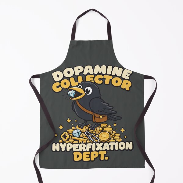Item preview, Funny Crow Dopamine Collector Retro designed and sold by DigitalGlade.